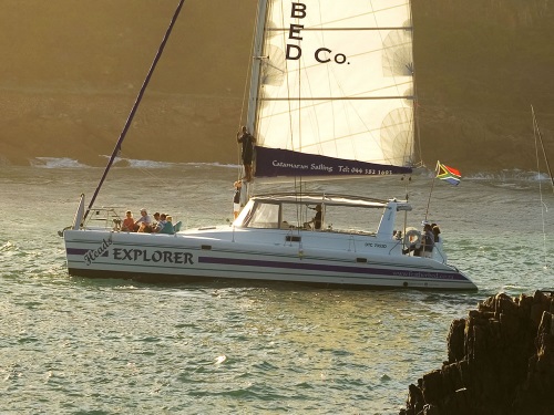 Zeiltocht per catamaran Knysna Zeiltocht per catamaran Knysna